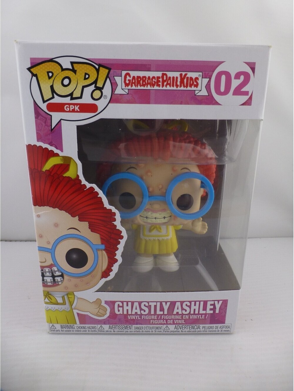 Funko Pop! GPK Garbage Pail Kids 02 Ghastly Ashley Vinyl Figure New In Box - R4